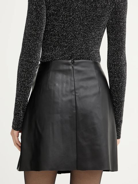 Morgan spódnica kolor czarny mini prosta JPAT - zdjęcie produktu nr 2