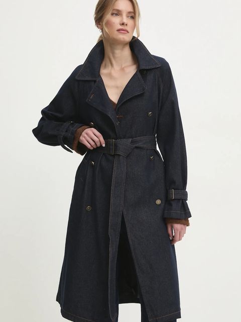 Answear.LAB płaszcz jeansowy - zdjęcie produktu nr 1