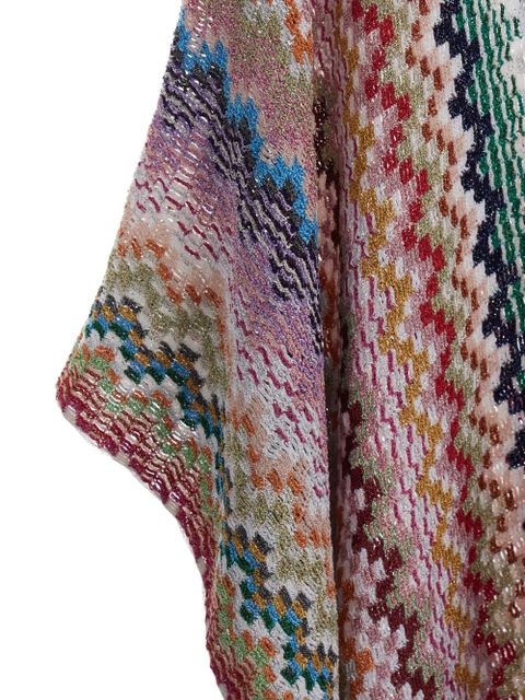 Missoni fringed cape - Pink