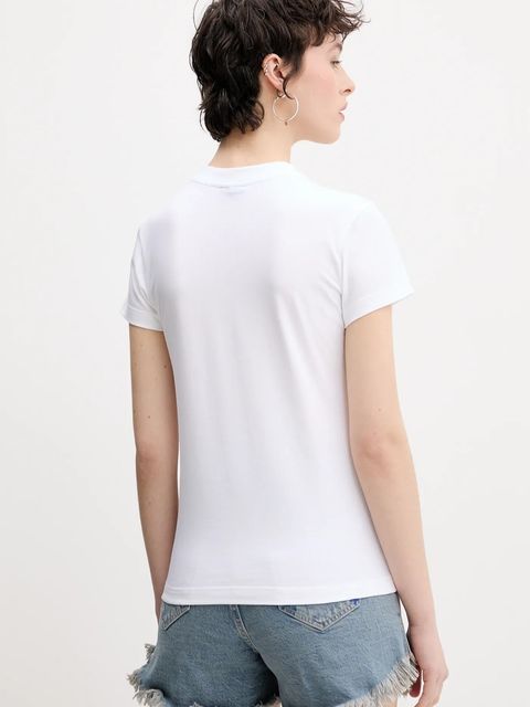 Karl Lagerfeld Jeans t-shirt damski kolor biały A2W17027