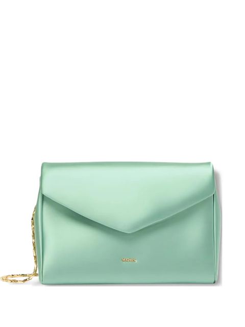Max Mara satin envelope shoulder bag - Green - zdjęcie produktu nr 1