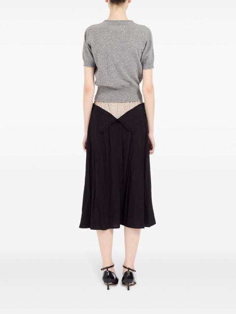 Maison Margiela crew-neck virgin wool jumper - Grey