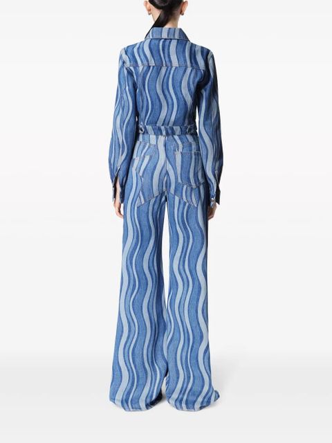 AREA Sunray denim jacket - Blue