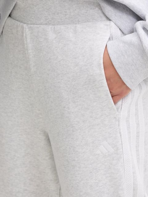 adidas spodnie dresowe Coquette damskie kolor szary melanżowe JM1914