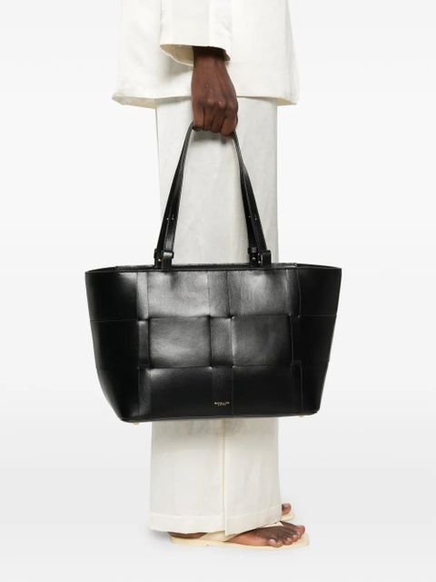DeMellier Florence woven tote bag - Black