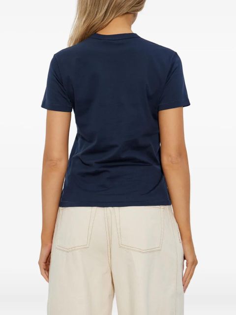 Marni embroidered-patch T-shirt - Blue