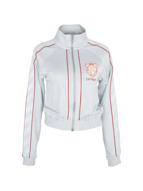 Off-White logo-print sweatshirt - Blue - zdjęcie produktu nr 1