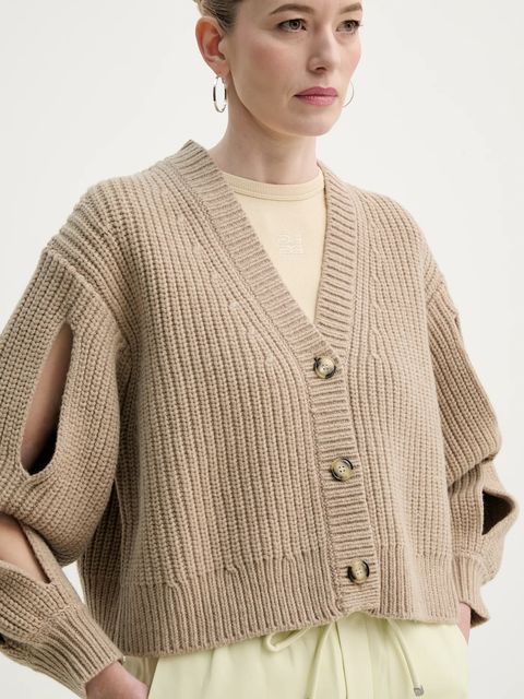 Nanushka kardigan wełniany KAROLIN - zdjęcie produktu nr 1