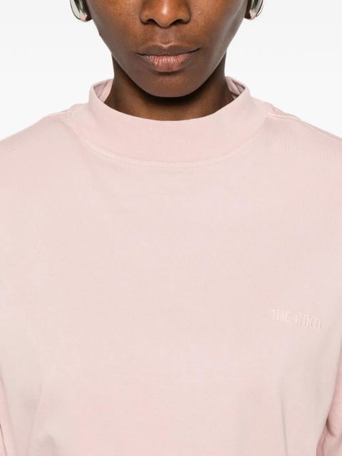 The Attico crew-neck T-shirt - Pink