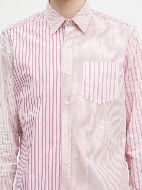 Aries koszula bawełniana Patchwork LS Shirt