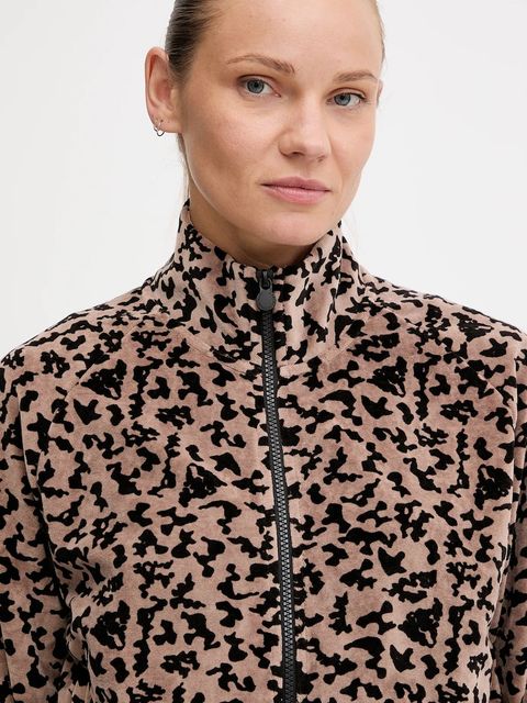 EA7 Emporio Armani dres damski kolor beżowy AF15937.7W000665