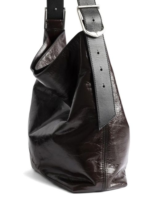 Zadig&Voltaire Jane patent satchel - Brown