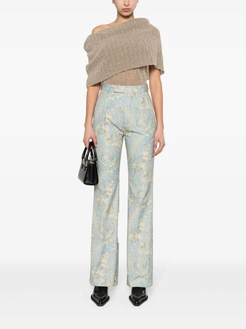 Vivienne Westwood Ray high-waist flared trousers - Blue - zdjęcie produktu nr 2