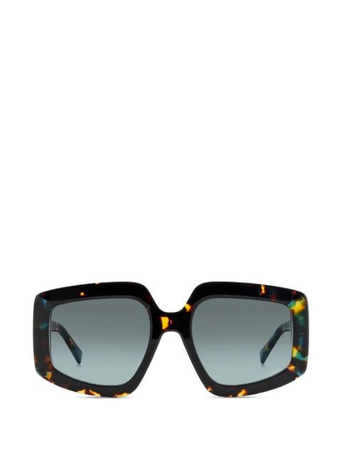 MISSONI EYEWEAR geometric-frame sunglasses - Brown - zdjęcie produktu nr 1