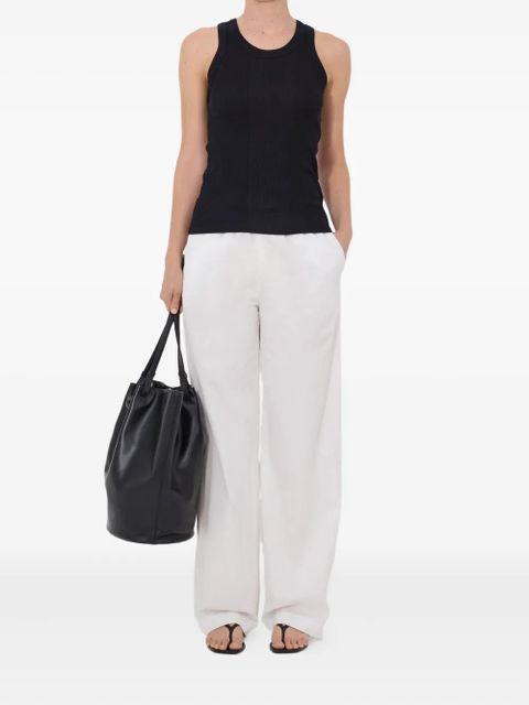 LouLou de Saison LIMBA embroidered tank top - Black - zdjęcie produktu nr 2