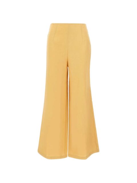Faithfull the Brand Syna high-rise wide-leg trousers - Yellow - zdjęcie produktu nr 1