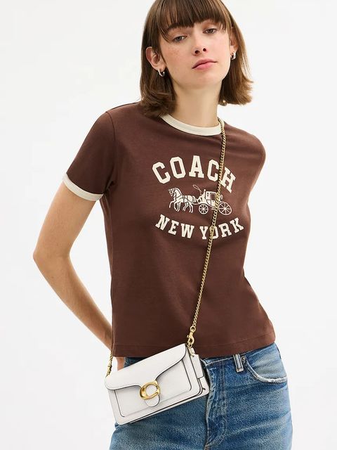 Coach torebka skórzana Tabby 19