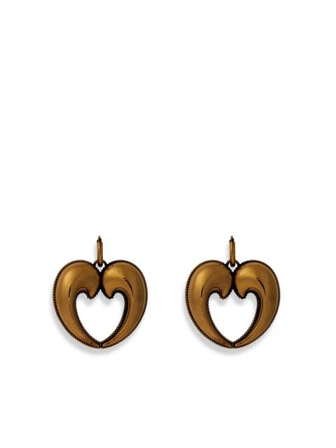 ETRO Paisley Heart earrings - Brown - zdjęcie produktu nr 1