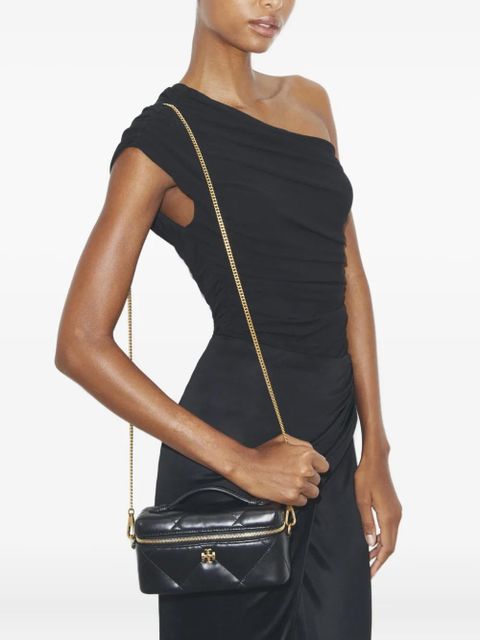 Tory Burch Kira diamond-quilted mini bag - Black - zdjęcie produktu nr 2