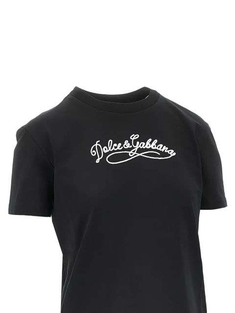 Dolce & Gabbana embroidered T-shirt - Black - zdjęcie produktu nr 2