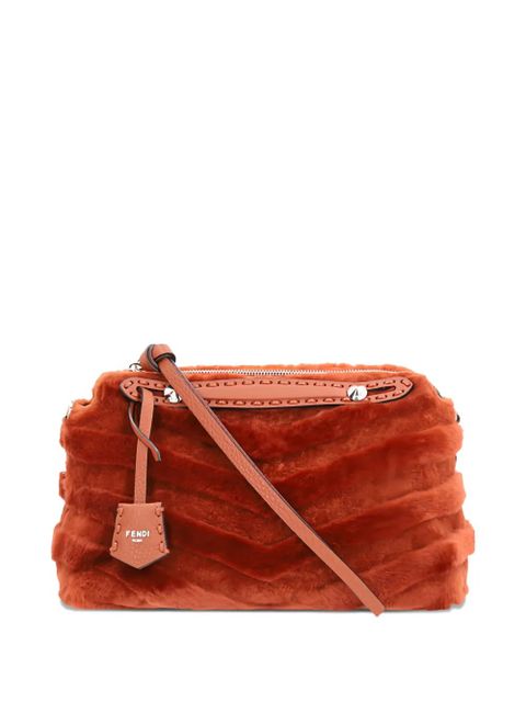 FENDI medium By The Way Selleria top-handle shoulder bag - Orange - zdjęcie produktu nr 1