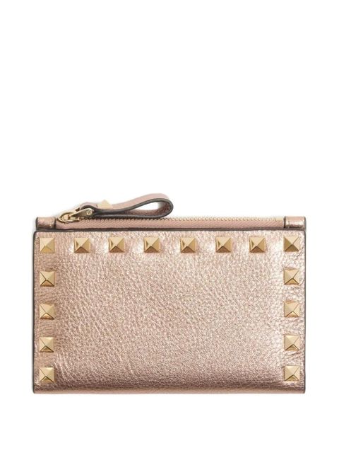 Valentino Garavani Rockstud card holder - Pink - zdjęcie produktu nr 1
