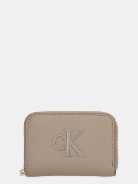 Calvin Klein portfel damski kolor beżowy LV04F1154G - zdjęcie produktu nr 1