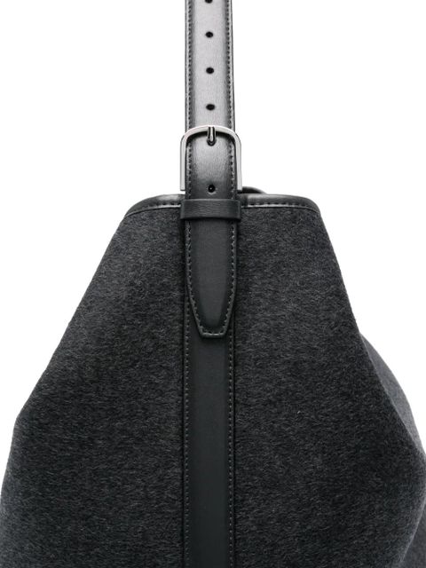 TOTEME belted doublé tote bag - Grey
