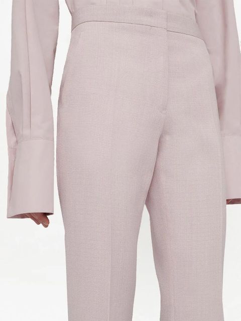 Jil Sander pressed-crease tailored trousers - Pink