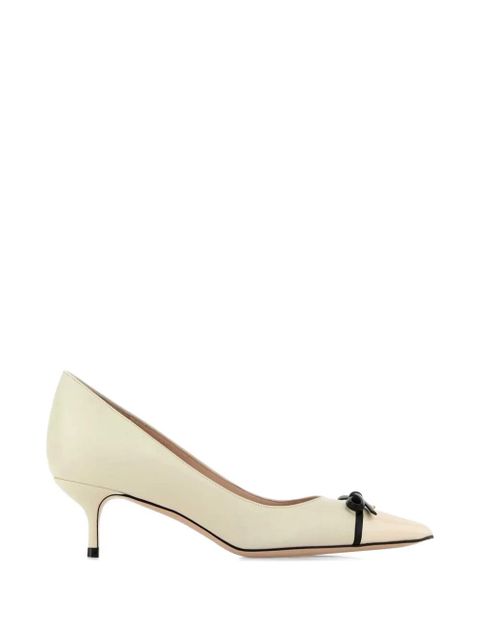 Valentino Garavani bow detail heeled pumps - Neutrals - zdjęcie produktu nr 1