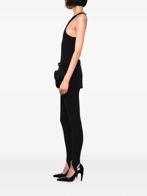 Coperni Basque pocket-detail stirrup jumpsuit - Black