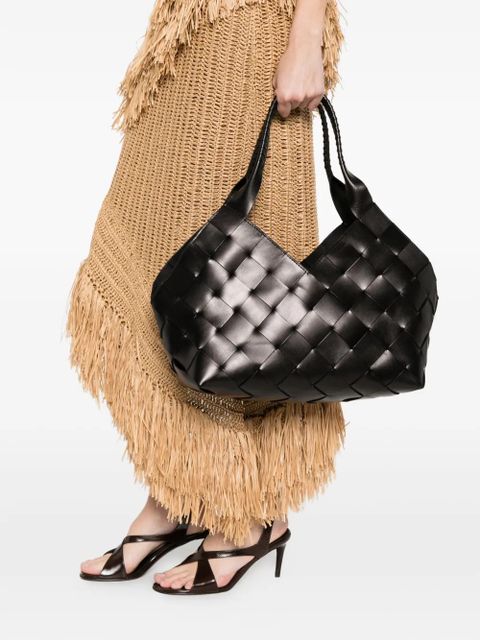 DRAGON DIFFUSION woven tote bag - Black - zdjęcie produktu nr 2