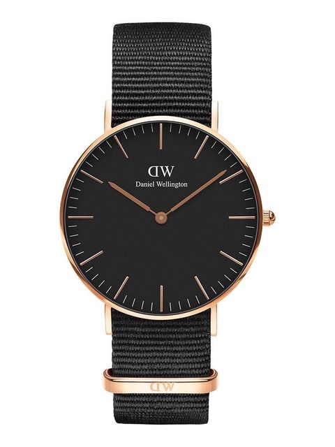 Daniel Wellington zegarek Classic 36 Cornwall kolor czarny - zdjęcie produktu nr 1