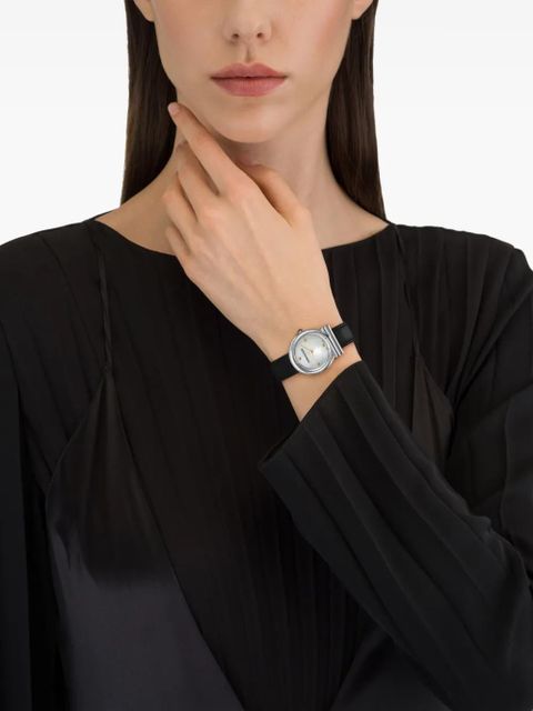 Ferragamo Gancini 28mm - White - zdjęcie produktu nr 2