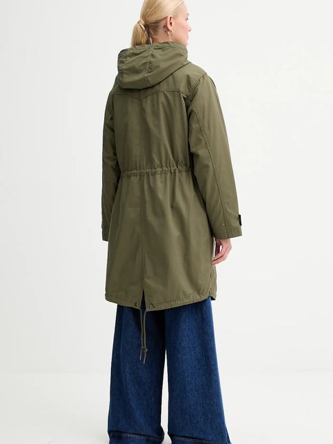 Levi's parka kolor zielony przejściowa 004GS