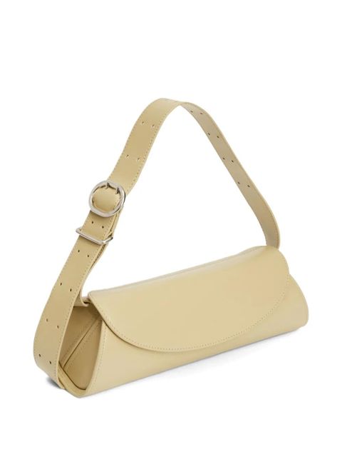 Jil Sander small Cannolo Iconic Line shoulder bag - Yellow