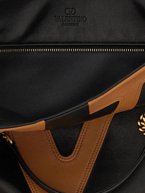 Valentino Garavani medium Viva Superstar chain tote bag - Black