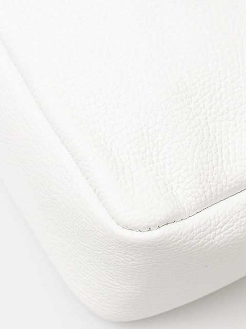 Answear.LAB torebka skórzana kolor biały