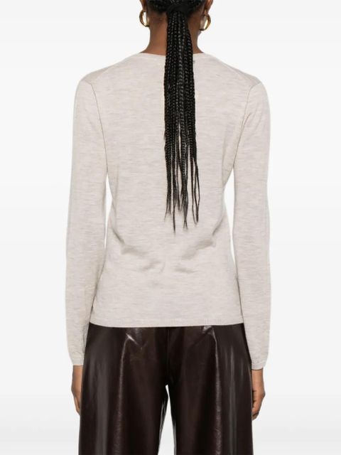 Max Mara v-neck sweater - Neutrals