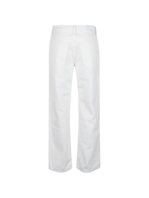 RE/DONE logo-patch jeans - White - zdjęcie produktu nr 2