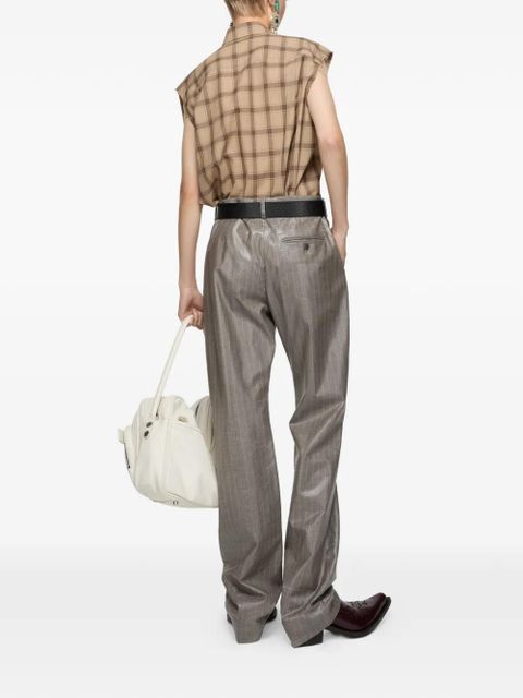 Acne Studios pinstripe trousers - Grey