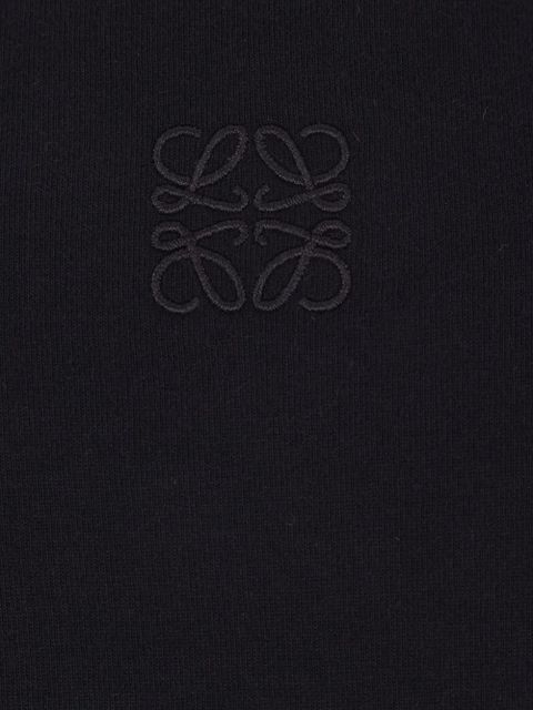 LOEWE draped short-sleeve T-shirt - Black