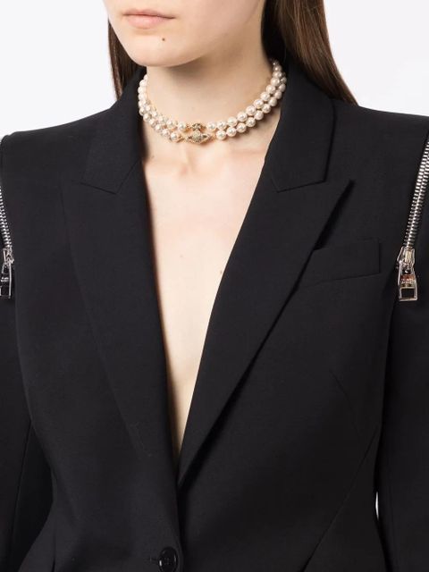 Vivienne Westwood Graziella pearl choker - White - zdjęcie produktu nr 2