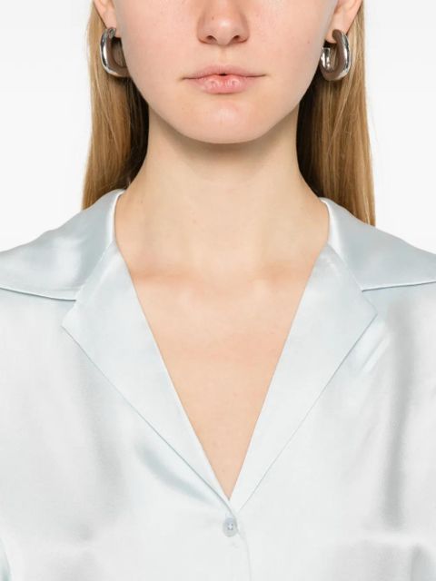 ANINE BING Bethany buttoned shirt - Blue