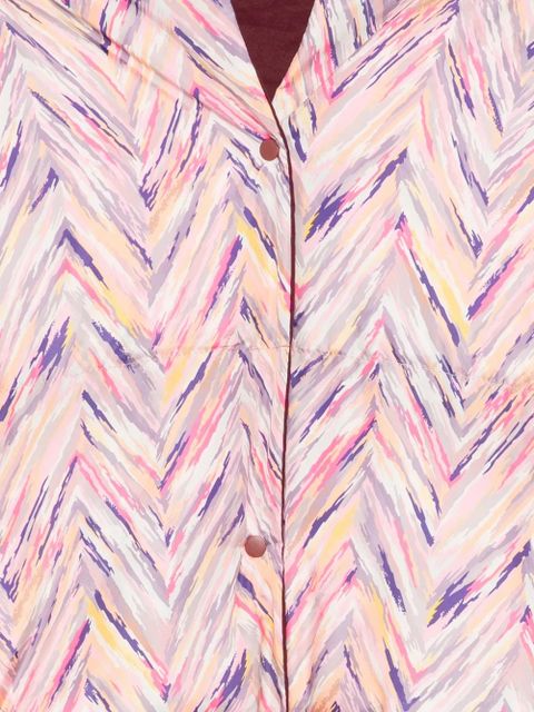 Missoni chevron-print padded cape - Neutrals - zdjęcie produktu nr 2