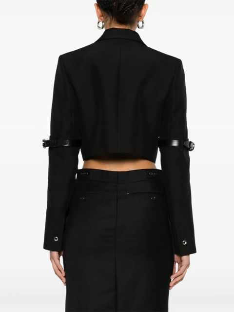 Coperni hybrid cropped blazer - Black - zdjęcie produktu nr 2