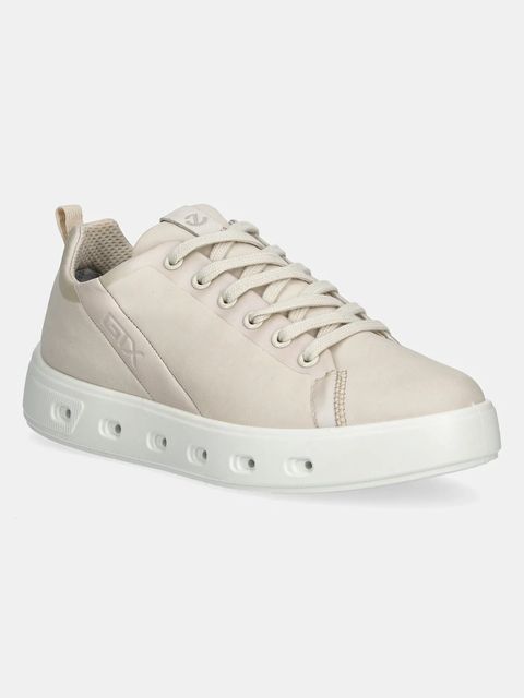 Ecco sneakersy nubukowe Street damskie kolor beżowy 209753-59113 - zdjęcie produktu nr 1