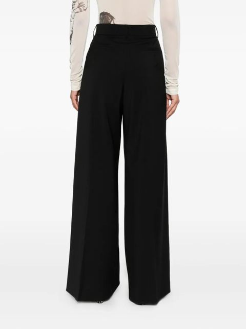 Sportmax pleated wide-leg trousers - Black - zdjęcie produktu nr 2