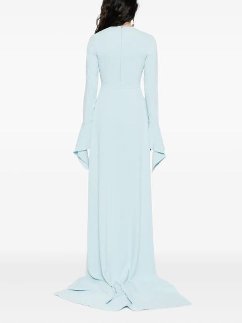 Solace London The Blake maxi dress - Blue