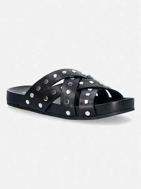 MICHAEL Michael Kors klapki damskie skórzane Irene Flat Sandal - zdjęcie produktu nr 1